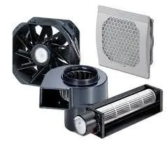 How many types of cooling fans are there?